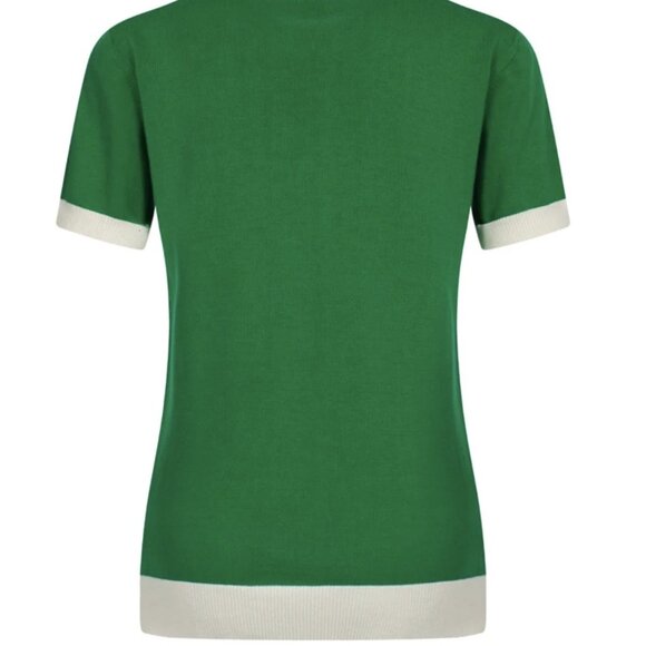 Women's Retro GOOD TIMES Knitted Top, NWT - Picture 5 of 5